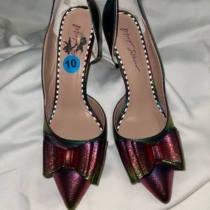 Betsy Johnson Rainbow Heels Size-10